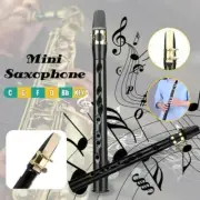 Pocket Sax Mini Portable Saxophone C-Key Little Saxophone Carrying Bags USN