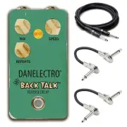 New Danelectro Back Talk Reverse Delay Guitar Effects Pedal