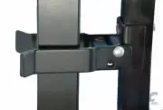 Walk Gate Strong Arm Latch for 2" Square Frames, Galvanized or Black Powder Coat