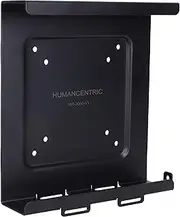 HumanCentric Mount Compatible with Dell OptiPlex Micro Form Factor Case, VESA, Under Desk and Wall Mount Fits MFF 3040, 3046, 3050, 3060, 3070, 3080, 5050, 5060, 5070, 7040, 7050, 7060, 7070, and More