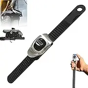 Heavy Duty Grip Lock Straps - Reusable Ratchet Tie Down Straps,Fixing Tools with Metal Buckle and Nylon Webbing, Camping Gear for Daily Use