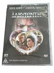 Labyrinth (DVD, 1986) Dash Goblins David Bowie Cult Movie Brand New R4