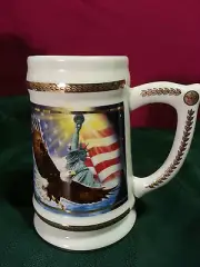 "LAND of the FREE" from the UNITED WE STAND STEIN COLLECTION