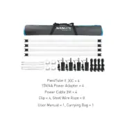 Nanlite PavoTube II 30C RGBWW 4ft LED tube 4 kit