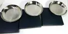 Nespresso 3 Small Bowl MIC Stainless Steel Silver With Sku 3684,New