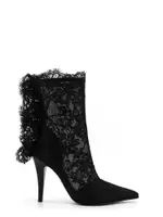 [Alexander Mcqueen] Alexander Mcqueen-Heron Lace Boots-Donna 37