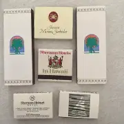 Collection Of Sheraton Hotel Matchbooks