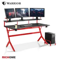 在飛比找Yahoo奇摩購物中心優惠-RICHOME WARRIOR旗艦款電競桌W150 x D7