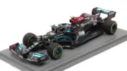 Model Car formula 1 F1 Scale 1:43 spark Mercedes W12 Bottas 2021 Italy Gp