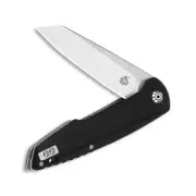 QSP Knives Phoenix Liner Lock 108-C Knife D2 Semi-Steel & Black G10