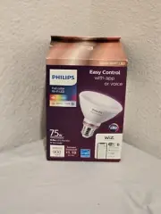 Philips Smart Full Color Wi-Fi LED Bulb - 75 Watts - 9000 Lumens #149