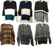 Men 55% Ramie Sweaters Concrete L & XL, Izod M. Artemis XL, St. John's Bay M & L