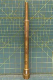 Brass Threaded Stepped Thermowell 3/4" NPT x 10.5" Insertion