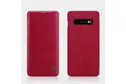 Samsung Galaxy S10 Case NILLKIN QIN Series - Red