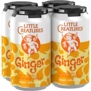 Little Creatures Ginger Beer Can 375mL