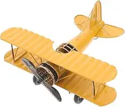 VANZACK Vintage Plane Model Table Ornament Retro Aircraft Decoration for Home Office Bedroom Exquisite Craftsmanship Realistic Design Present for Aviation Enthusiasts