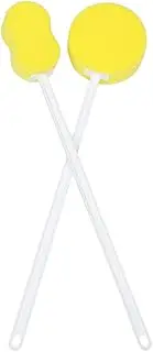 Exfoliating Shower Brush Handle for Bath Use Cleanser Body Scrubber Brush Back Washer Bath Scrubber