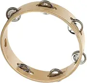JOINPAYA Rattle Tambourine Circle Harp Instruments Double Row Tambourine Drum Sounds Musical Tool Xylophone Music Musical Instrument Instrument Tambourines for Adults Wood