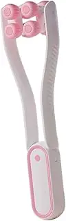 "Abbraccia" V Face Roller Massager Face Lift Device Facial Tightening Handheld Beauty Tool for Salon, Pink