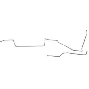 Fuel Line Kit Fits Mercury Cougar 1968 2 Piece-ZGL6812OM