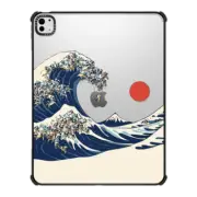 iPad Pro 13-inch (M4) iPad Impact Case The Great Wave of Pugs
