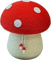 Cat Scratchers,Mushroom Cat Scratching Post | Interactive Vertical Ergonomic Climber Portable Post for Kitten Family Indoor Outdoor
