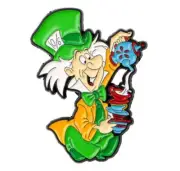 Alice in Wonderland - Mad Hatter enamel pin - Free AU Postage