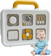 Activity Board - Kids Busy Sensory Toys | Develop Fine Motor Skills Busy Travel Educational Learning Toys for 1 Year Old Boy