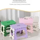 Plastic Small Bench Chair Thickened Shoe Changing Stool Folding Stool Travel