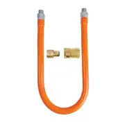 BK Resources 36" Gas Hose Quick Disconnect Connection Kit - 1/2" ID