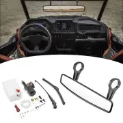 Electric Windshield Wiper Motor+Center Mirror For Can Am Commander 1000 700 800
