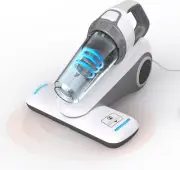 Anti-Allergen Handheld Bed Mattress Vacuum Cleaner 5KPa Suction, UV-C Light