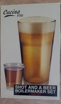 Cucina Vita Shot & A Beer Boilermaker Set