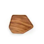 Home Decoration Wooden Trays Pan Plate Fruit Dishes Saucer Tea Tray Dessert Dinner Bread Wood Plates