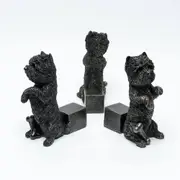 Potty Feet Set of 3 West Highland Terrier Dog Pot Plant Feet Antique Bronze Hand crafted