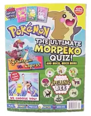 POKEMON THE ULTIMATE MORPEKO QUIZ! MAGAZINE 2024 PLUS JOKES QUIZ PUZZLES BATTLES