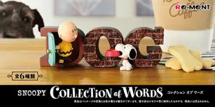 Re-MeNT Snoopy系列盒玩/ 史努比Snoopy Collection of Words/ 單入隨機款