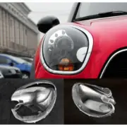 Pair Lens Cover Headlight Clear +Glue For MINI Cooper Countryman R60 2012-2016 (for: Mini)