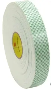 3M Urethane Foam Tape 4116, 1 in x 36 yd.; .062 " (1.5mm); 1 Roll