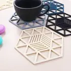Hexagon Drink Holder Heat Resistance Trivet Mats Cup Pad Coaster Placemat