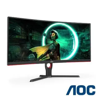 【AOC】CQ32G3SE 32型 VA 2K 165Hz 曲面電競螢幕(HDR/1000R/Adaptive/1ms)