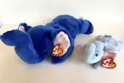 NWT Vintage 1998 Ty Beanie Buddy And Beanie Baby - PEANUT the Elephant