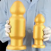 Extra Large Monster Anal Plug Super Big Silicone Anal Dildo Huge Dildo Anus Dilator Fisting Anal Sex Toys for Women Men(L)
