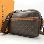 LOUIS VUITTON 路易威登 肩背包 M45254 老花MONOGRAM REPORTER PM 日本直送 二手