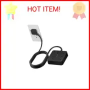 Flat Plug Power Strip, TESSAN Ultra Thin Extension Cord with 3 USB Wall Charger,