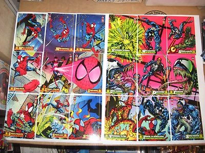 1994 MARVEL FLEER AMAZING SPIDER-MAN 150 COMPLETE BASE CARD SET VENOM CARNAGE