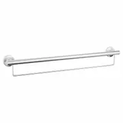 Evekare 900mm Stainless Steel Towel Rail With Grab Rail