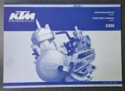 NEW GENUINE KTM 65SX KIDS MOTOCROSS 2000 SPARE PARTS MANUAL ENGINE BOOK