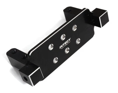 Billet Machined Black Front Steering Servo Mount for Tamiya Scale Off-Road CC02