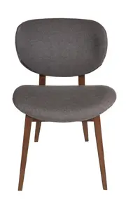 SK Designer Living Nobu Dining Chair - Walnut Legs